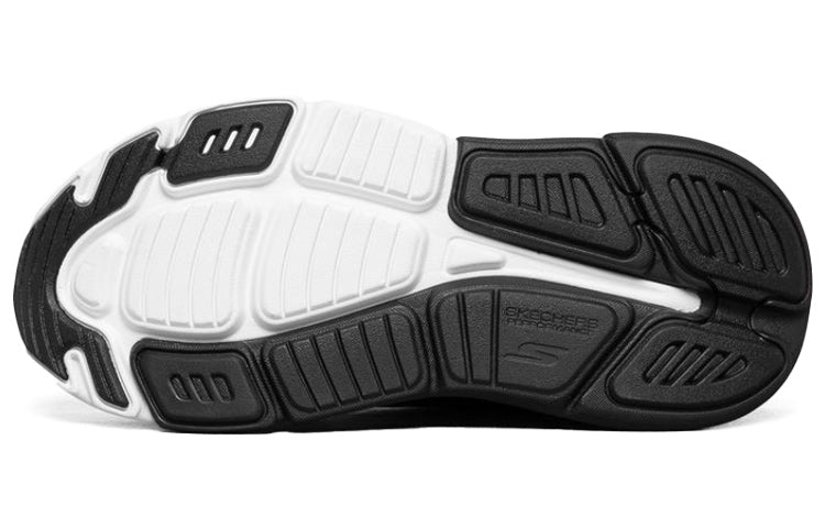 (WMNS) Skechers Max Cushioning Ultimate Sports Shoes Black/White 128047-BKW