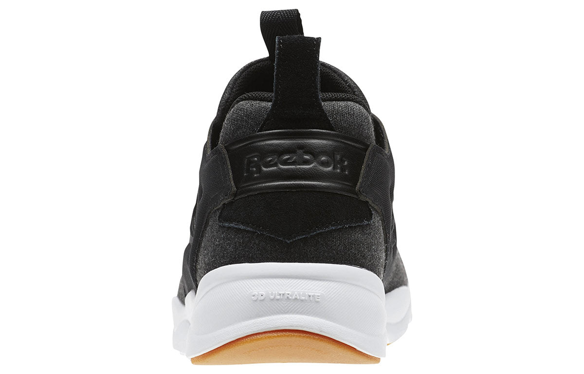 Reebok Unisex Furylite Heather Sneakers Black CM9949