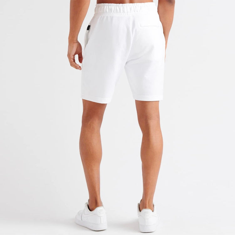 Nike Athleisure Casual Sports Contrasting Colors Large Retro Shorts White AR3161-100