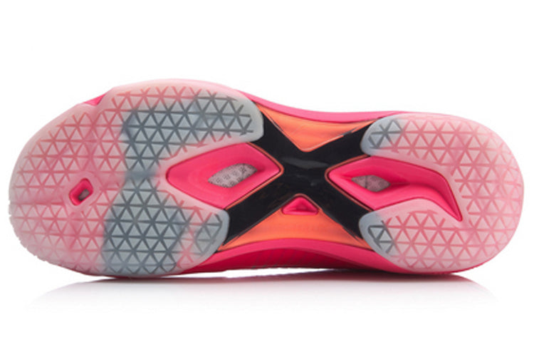 (WMNS) Li-Ning Dagger 2.0 Mid 'Neon Pink Black' AYAP011-7