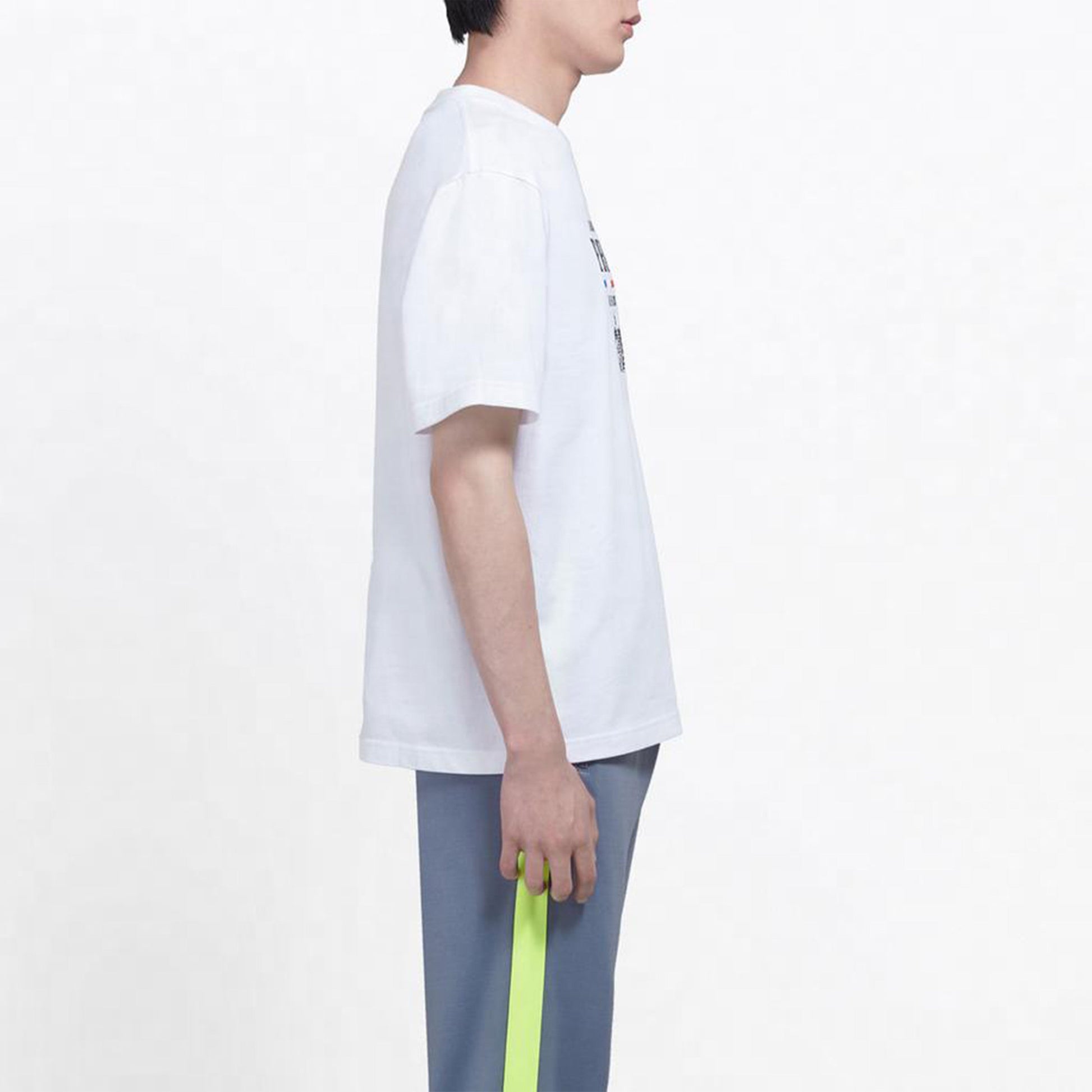 Balenciaga SS20 Paris Flag Regular Paris Tee 594579TGV489000