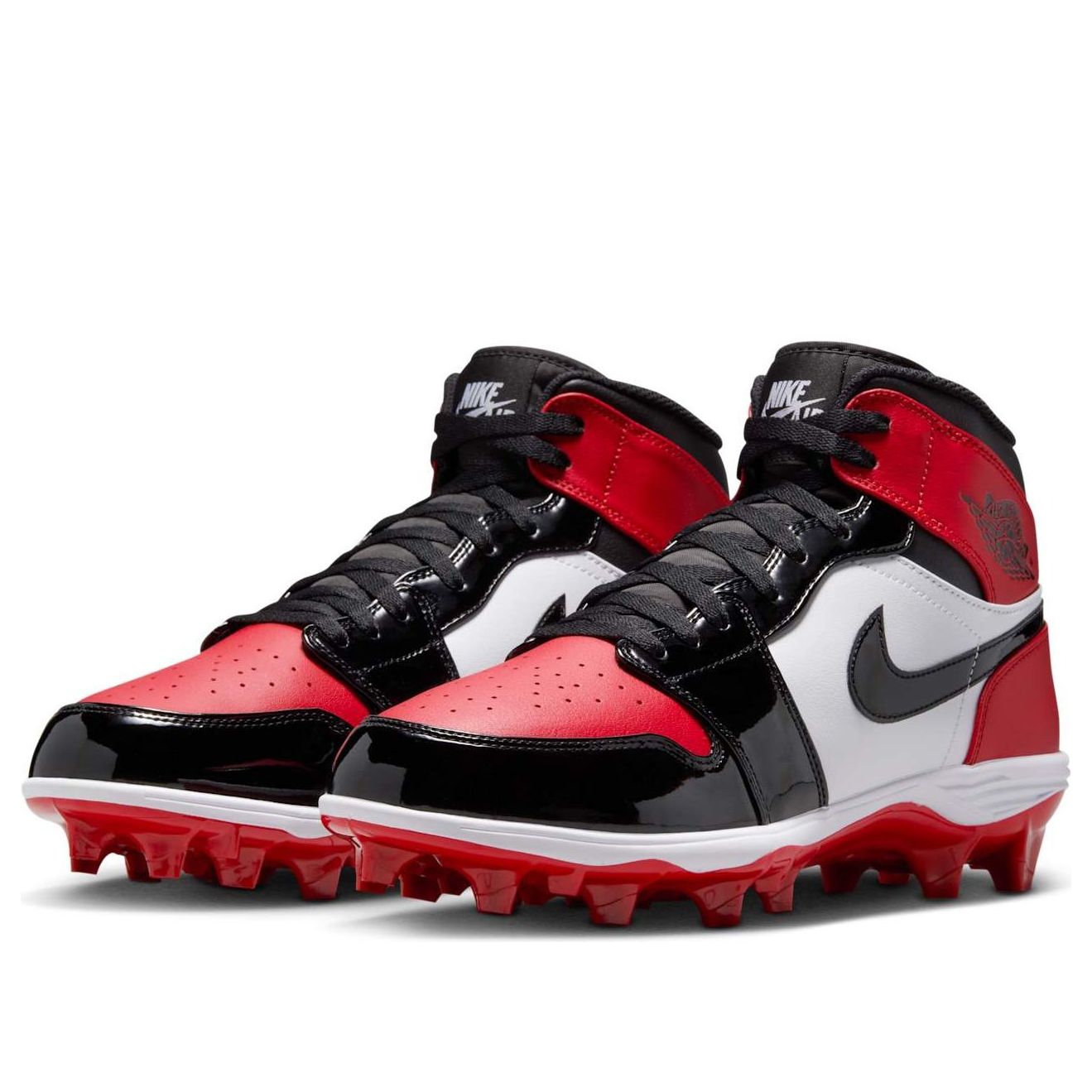Air Jordan 1 Mid TD Cleat 'Bred Toe' FJ6805-601