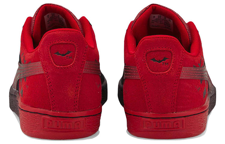 PUMA Batman x Suede Classic 'Black Barbados Cherry' 383291-01