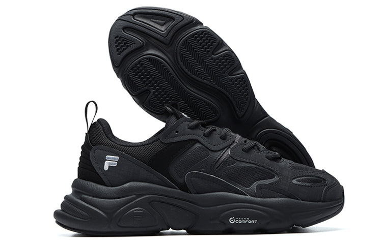 (WMNS) FILA Mars 2 Low-Top Running Shoes 'Black' F12W141116FBK