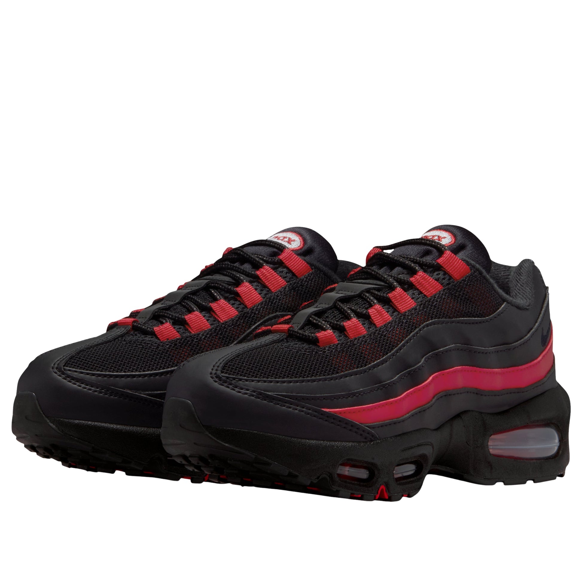 (GS) Nike Air Max 95 'Black Team Crimson' II4130-015