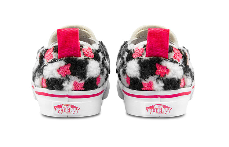 Vans Slip-on Shoes Black/White/Pink TD VN000UBS8CE