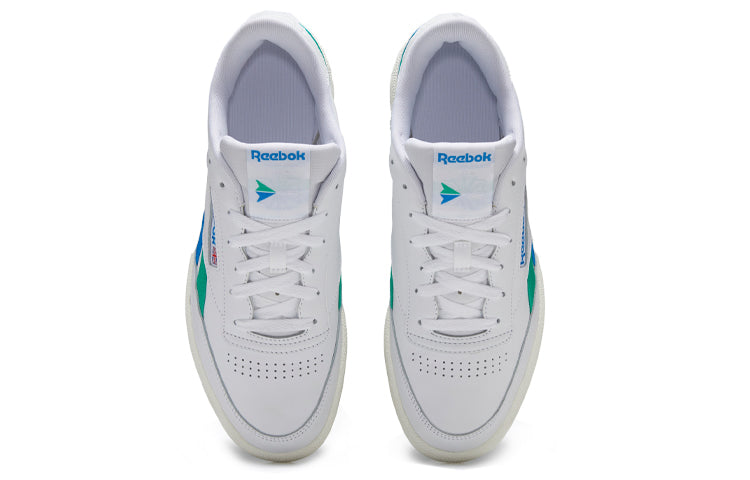 Reebok Club C Revenge Running Shoes White/Green/Blue FV6368