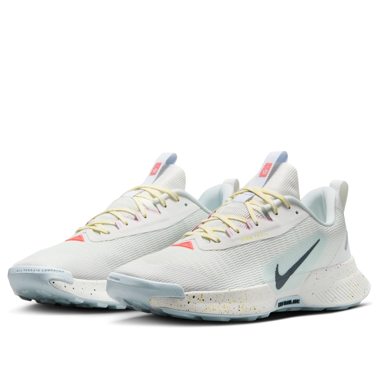 Nike Juniper Trail 3 'Summit White Pure Platinum Magic Ember Armory Navy' FQ0904-100