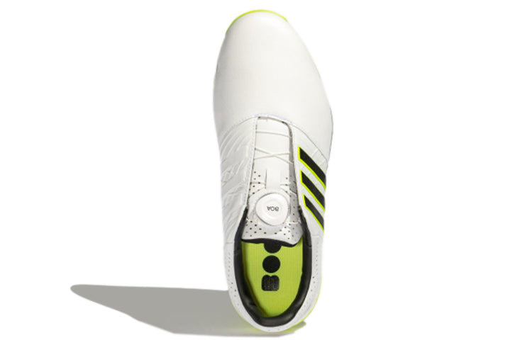 adidas Tour360 XT-SL Boa 2.0 Golf Shoes 'Cloud White Silver Metallic Solar Red' FW5595