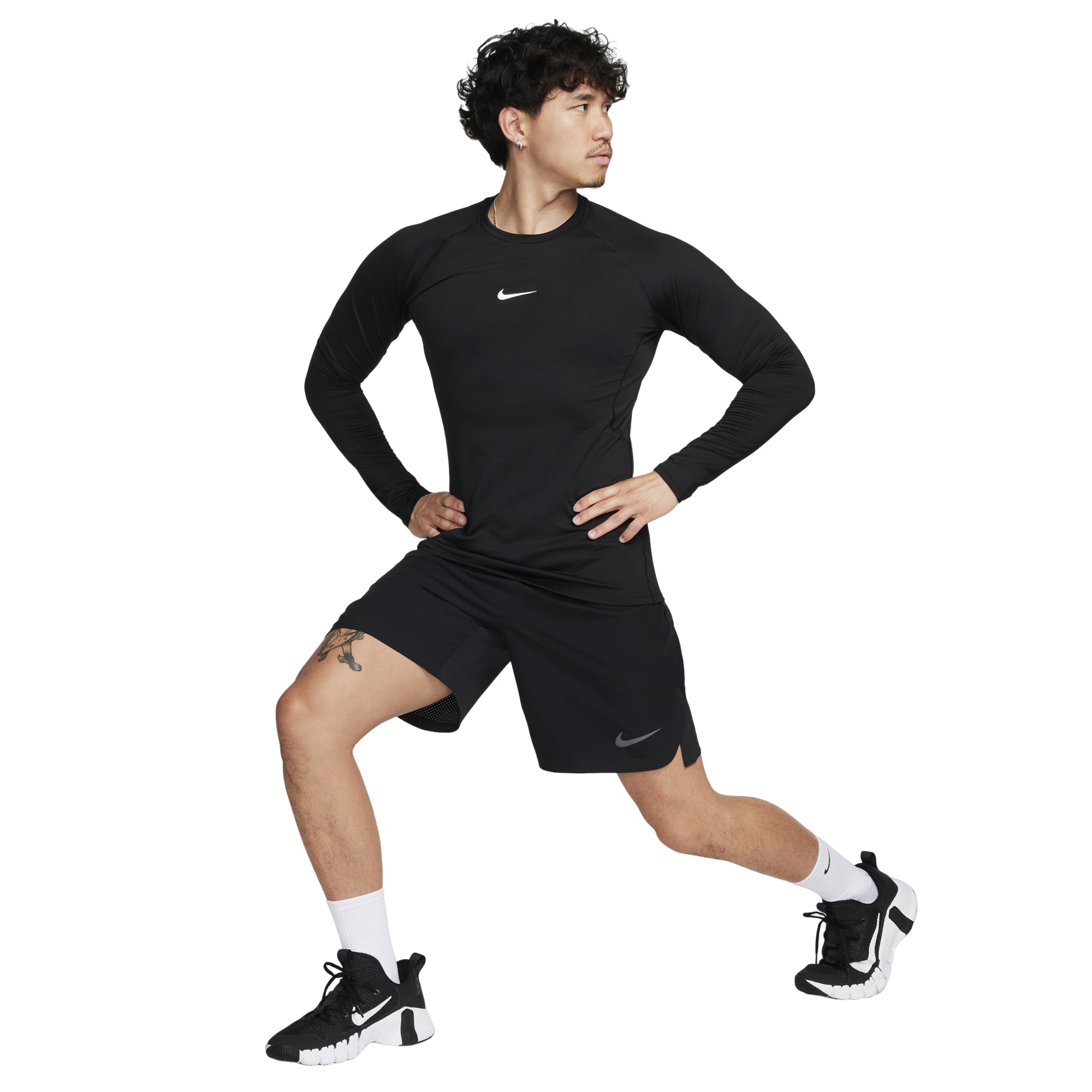 Nike Pro Warm Long-Sleeve Top 'Black' FB7983-010