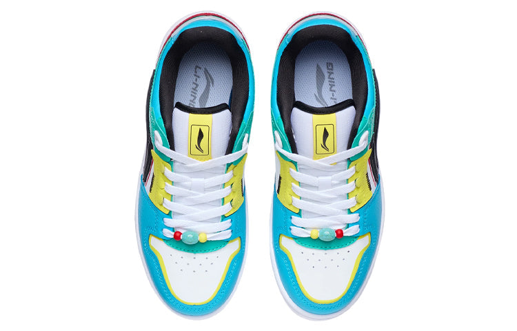 (WMNS) Li-Ning Tianji 'White Blue Green' AGCR468-5