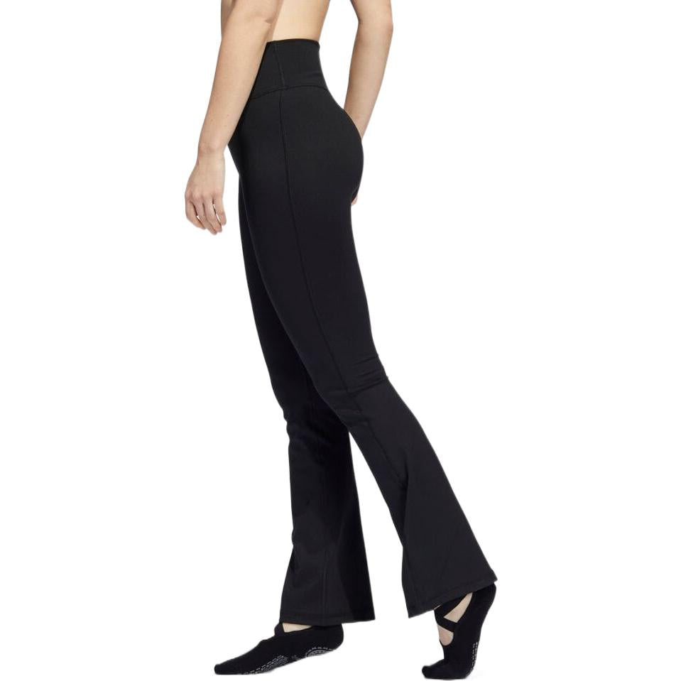 (WMNS) adidas Yoga Studio Flared Leggings Asia Sizing 'Black' H64194