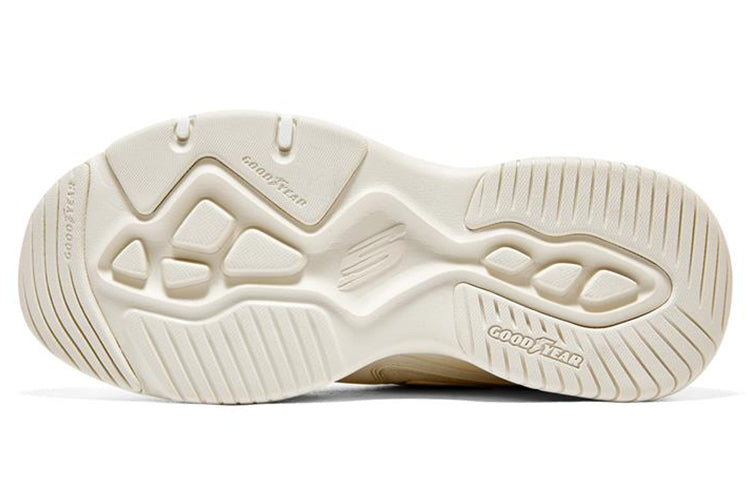 (WMNS) Skechers D'lites 4.0 'White' 896156-OFWT