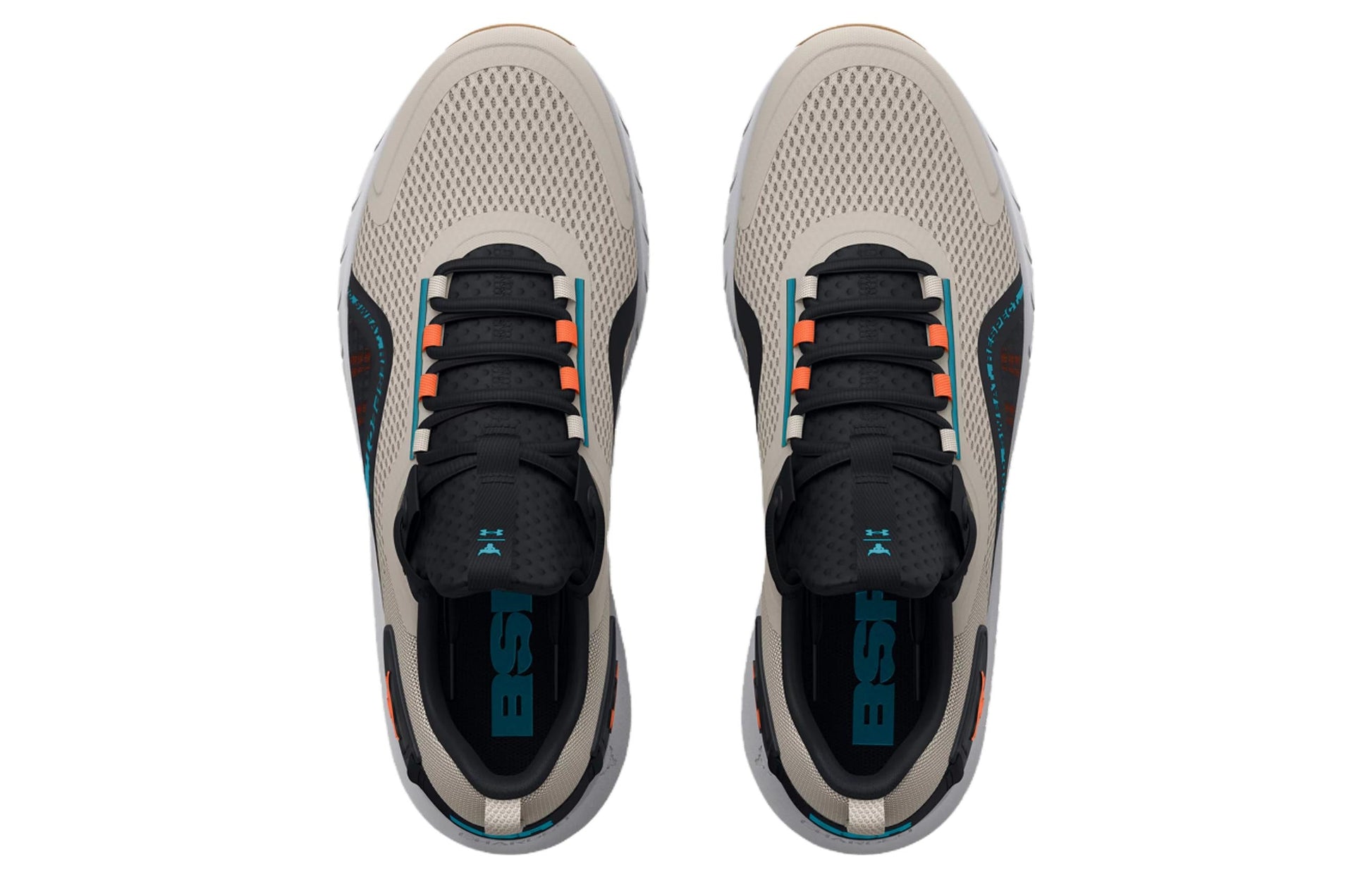 Under Armour Project Rock BSR 3 'Grey Matter Orange' 3026462-102