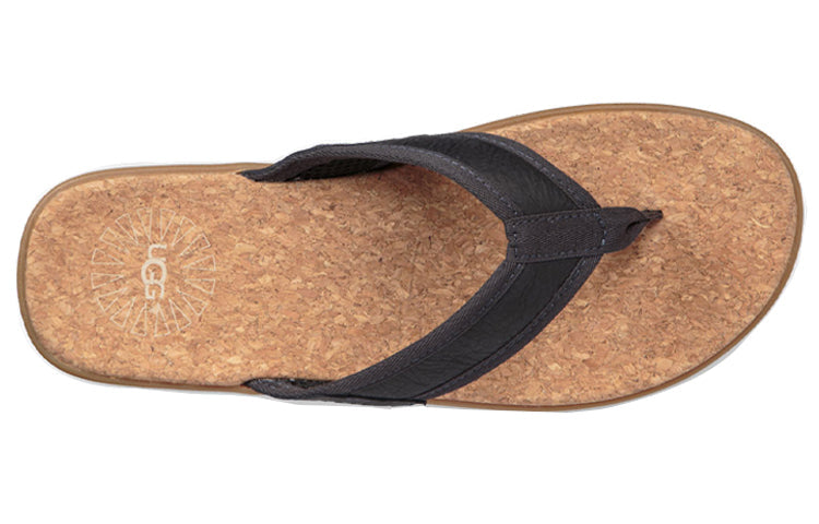 UGG Seaside Flip Lightweight Cozy Casual Sandals Navy Blue 1020073-NAVY