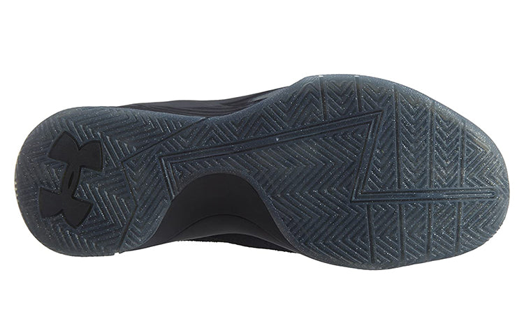 Under Armour Curry 1 Lux Mid Suede 'Black' 1296617-001