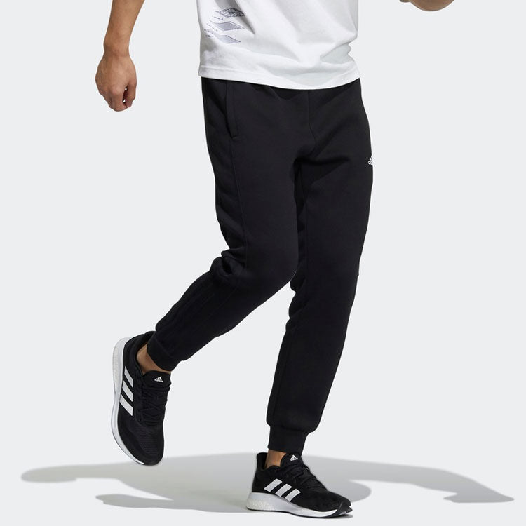 Men's adidas Woven Running Casual Cone Sports Pants/Trousers/Joggers Black H39228