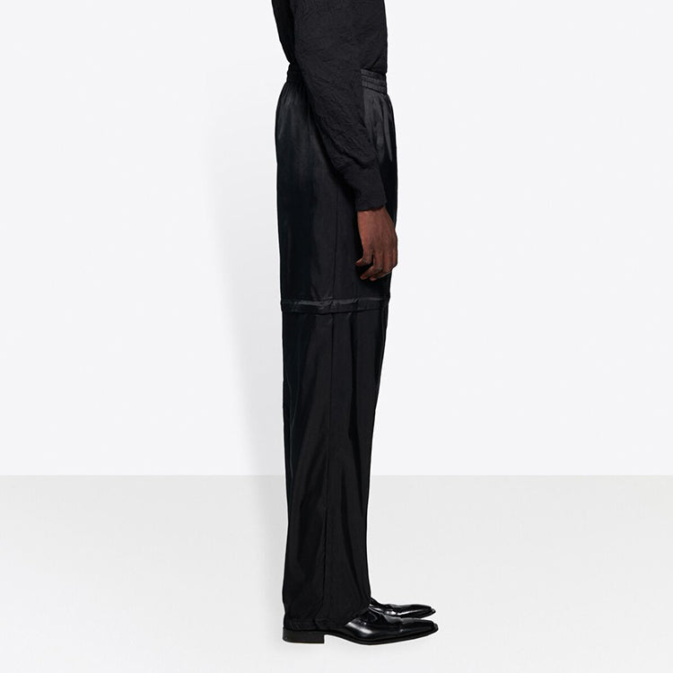 Balenciaga Zip-Up Nylon Track Pant 'Black' 621435TIO541000