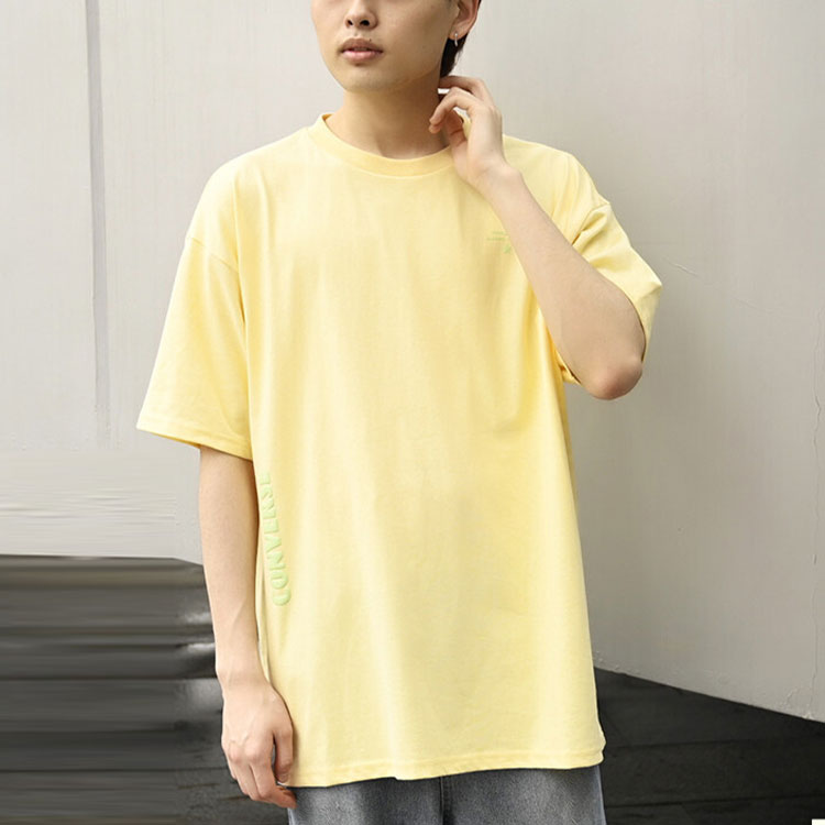 Converse Worldwide Class T-Shirt Asia Sizing 'Yellow' 10021508-A02
