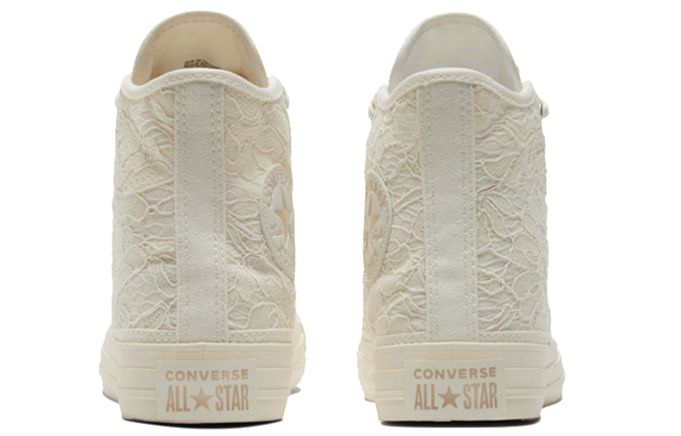 (WMNS) Converse Chuck Taylor All Star High 'Lace - Egret' A01775C
