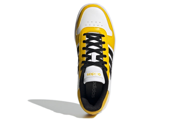 (WMNS) adidas Hoops 2.0 'White Yellow Black' H01212