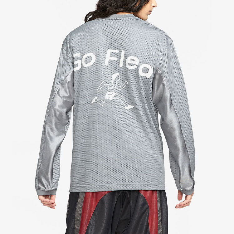 Nike x Cactus Plant Flea Market Go Flea Long-Sleeved Jersey Top Gray DD4763-073