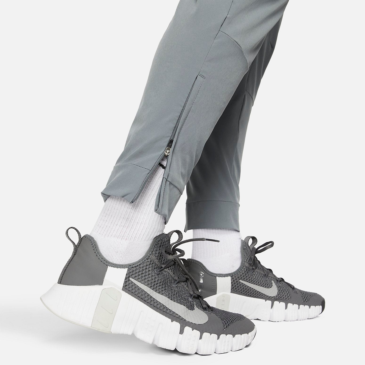 Nike Dri-FIT Zippered Cuff Versatile Pants 'Grey' FB7549-084