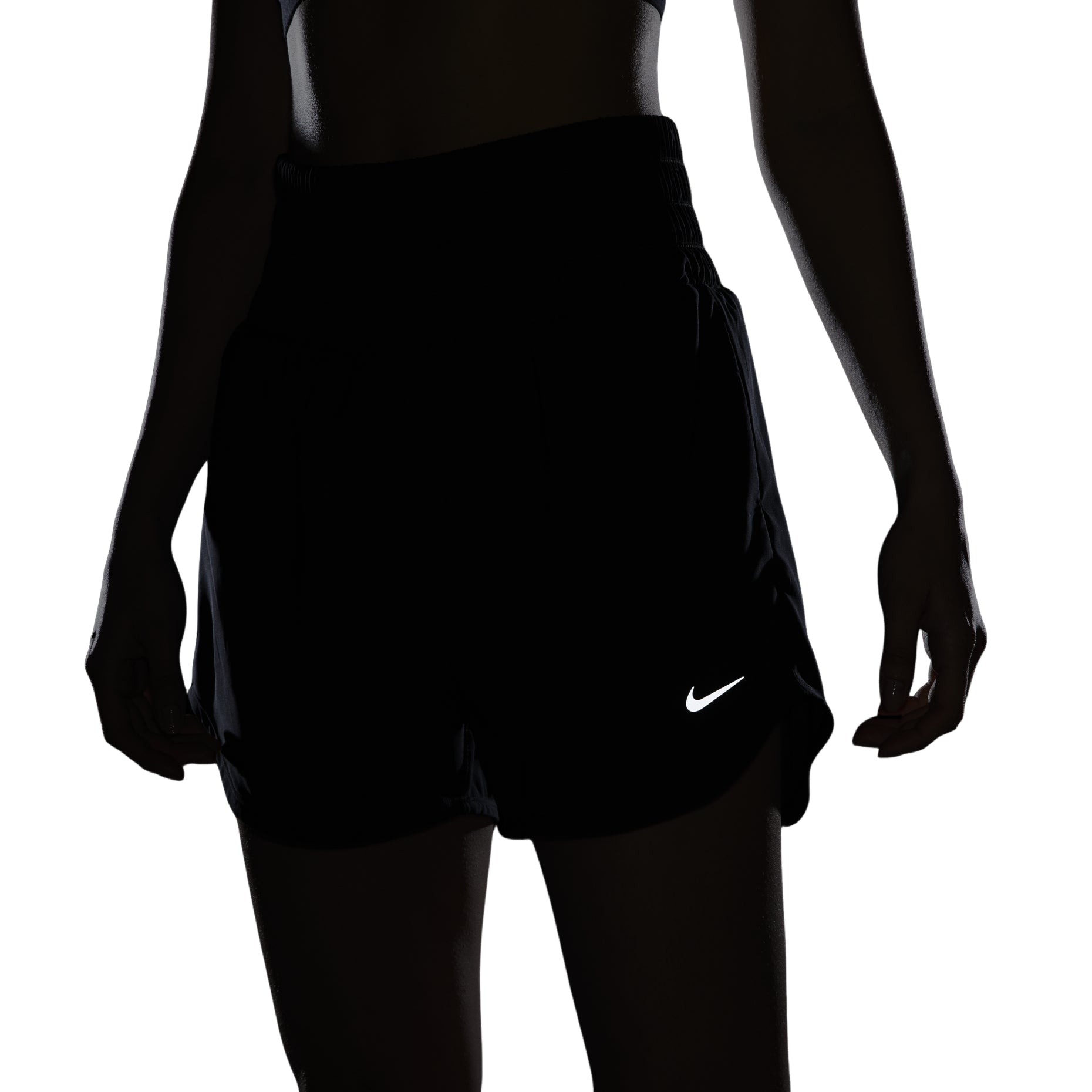 (WMNS) Nike One Dri-fit Ultra High-waisted 3" Brief-lined Shorts 'Black' DX6643-010
