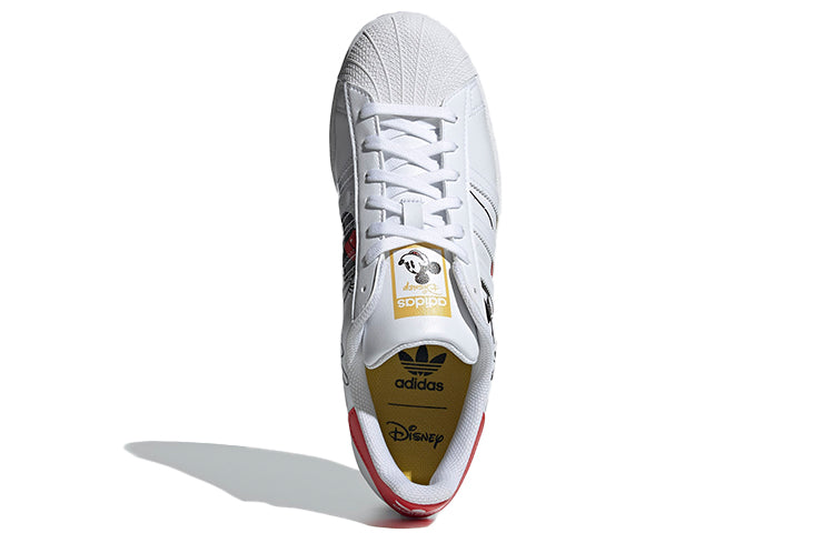adidas Disney x Superstar 'Mickey and Minnie - White Vivid Red' GW2248