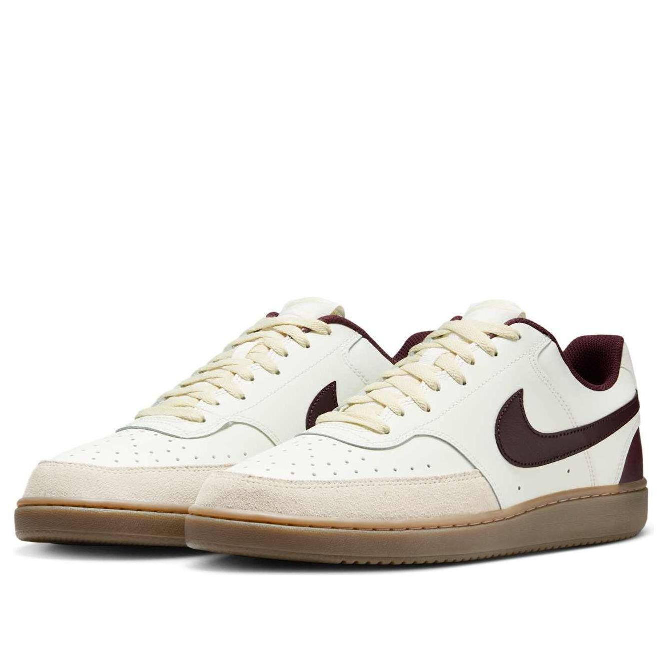 Nike Court Vision Low 'Sail Burgundy Crush Gum' HV2530-101