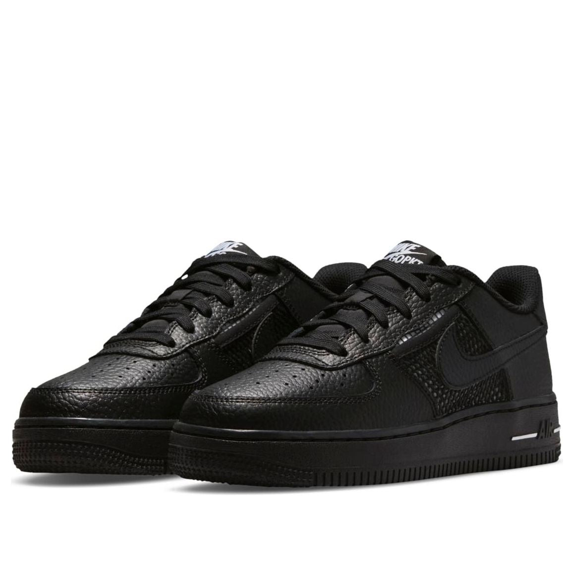 (GS) Nike Air Force 1 LV8 'Mesh Pocket - Black' DH9596-001