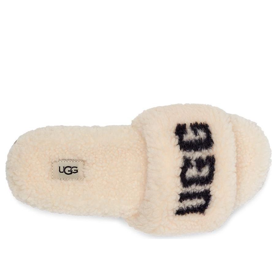 (WMNS) UGG Cozetta Curly Graphic 'Natural' 1132891-NAT