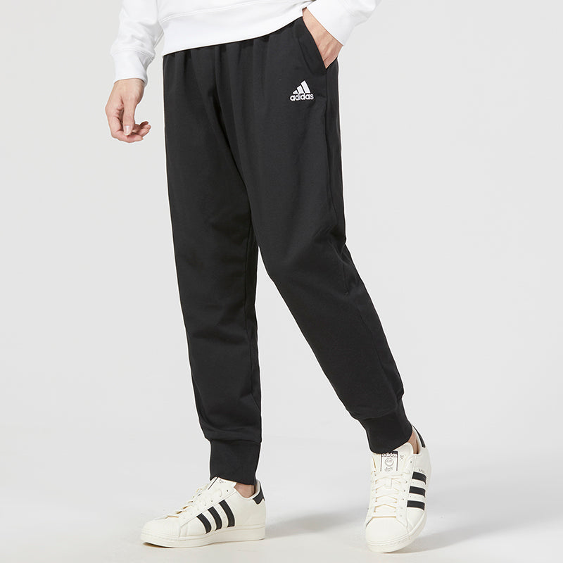 adidas Essentials Logo Track Pants 'Black' IC9417