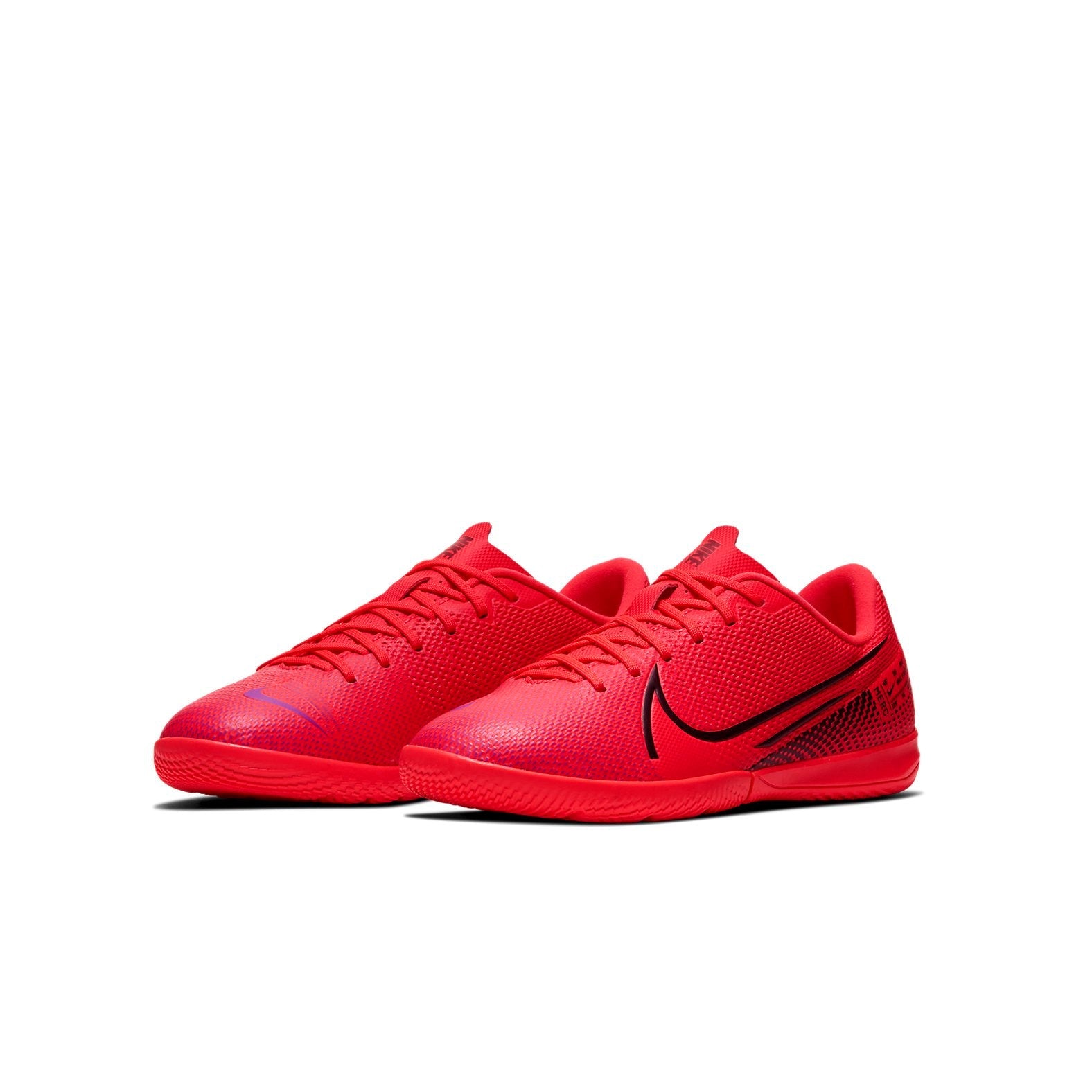 (GS) Nike JR Mercurial Vapor 13 Academy IC 'Black Red' AT8137-606