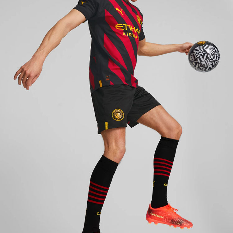 PUMA Manchester City Shirt Grealish Away 'Red' 765721-02