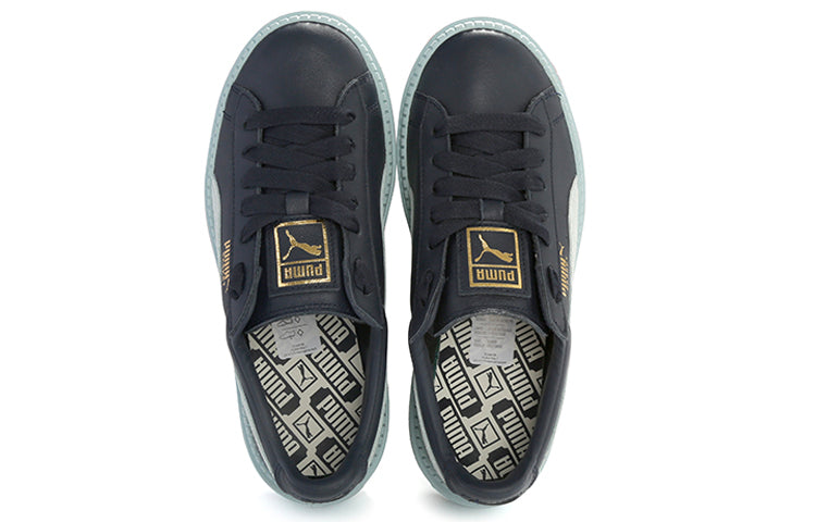 (WMNS) PUMA Basket Platform Trace Block Night Sky 367067-01