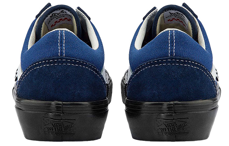 Vans Unisex Skate Old Skool VCU Sneakers Black/Blue VN0A4BWANGV
