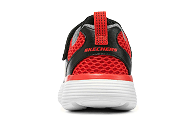 (GS) Skechers Go Run 400 V2 Darvix 'Grey Black Red' 405103L-CCRD