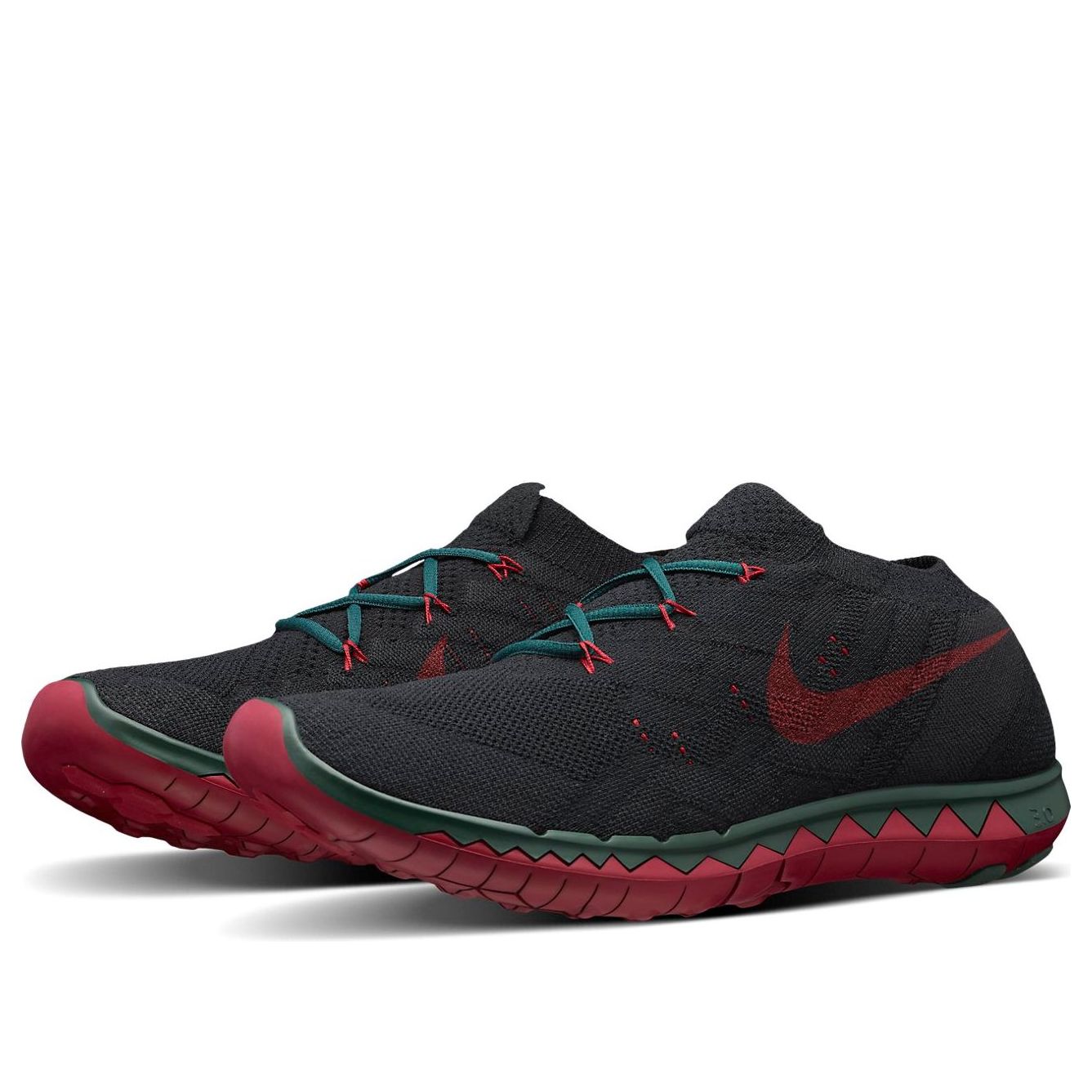 Nike Undercover x Gyakusou x Free 3.0 Flyknit 'Black Red Green' 810821-006