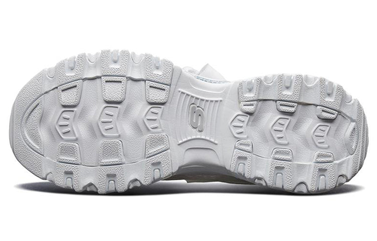 (WMNS) Skechers D'lites 1.0 GS White 66666196-WHT