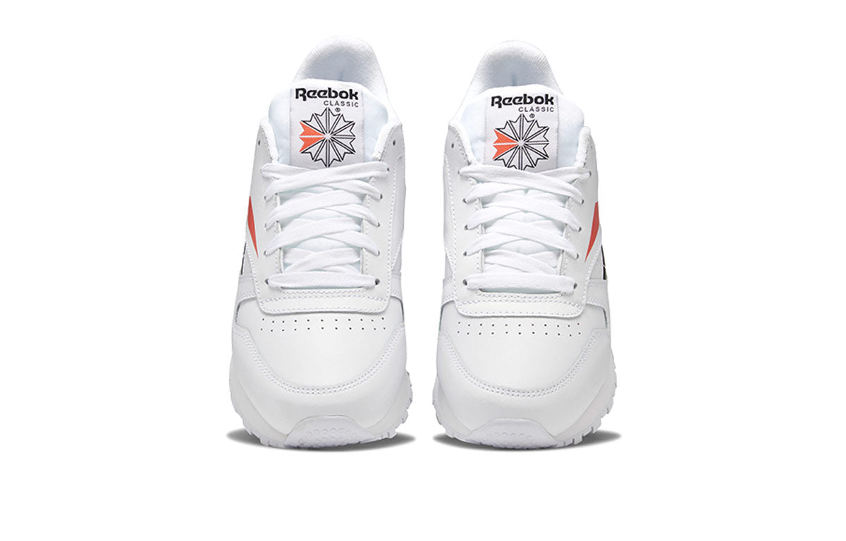 (WMNS) Reebok Classic Leather 'Black White Red' EG1454