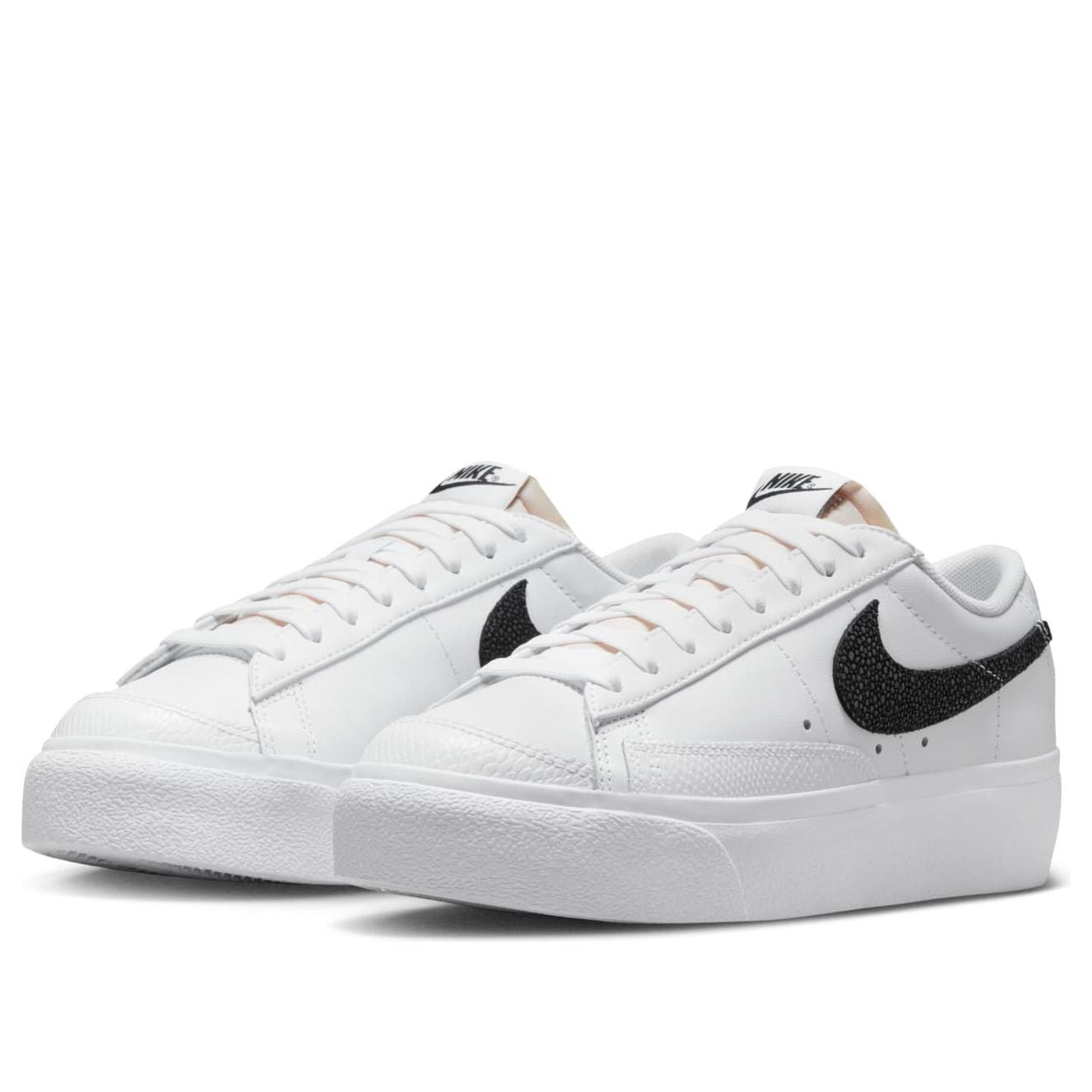 (WMNS) Nike Blazer Low Platform 'White Snakeskin' DZ5210-100