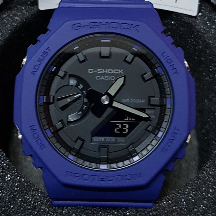 CASIO G-Shock Analog-Digital 'Blue' GA-2100-2A