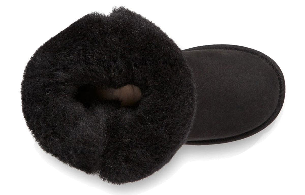 UGG Bailey Button II Big Boys Snow Boots Black 1017400K-BLK
