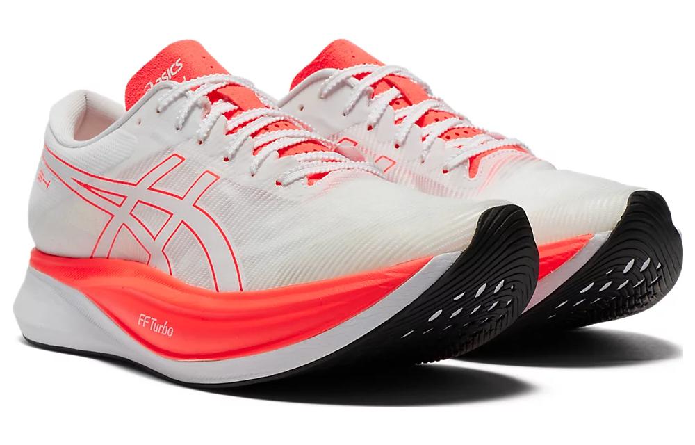ASICS S4 Illusion Running Shoes 'White Orange' 1013A129-100