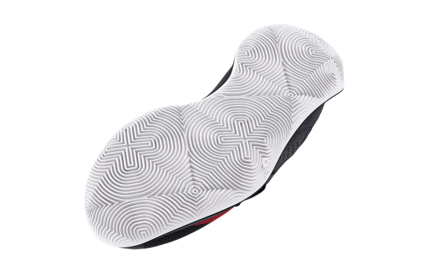 (GS) Under Armour Jet '23 'Black Red' 3026635-001