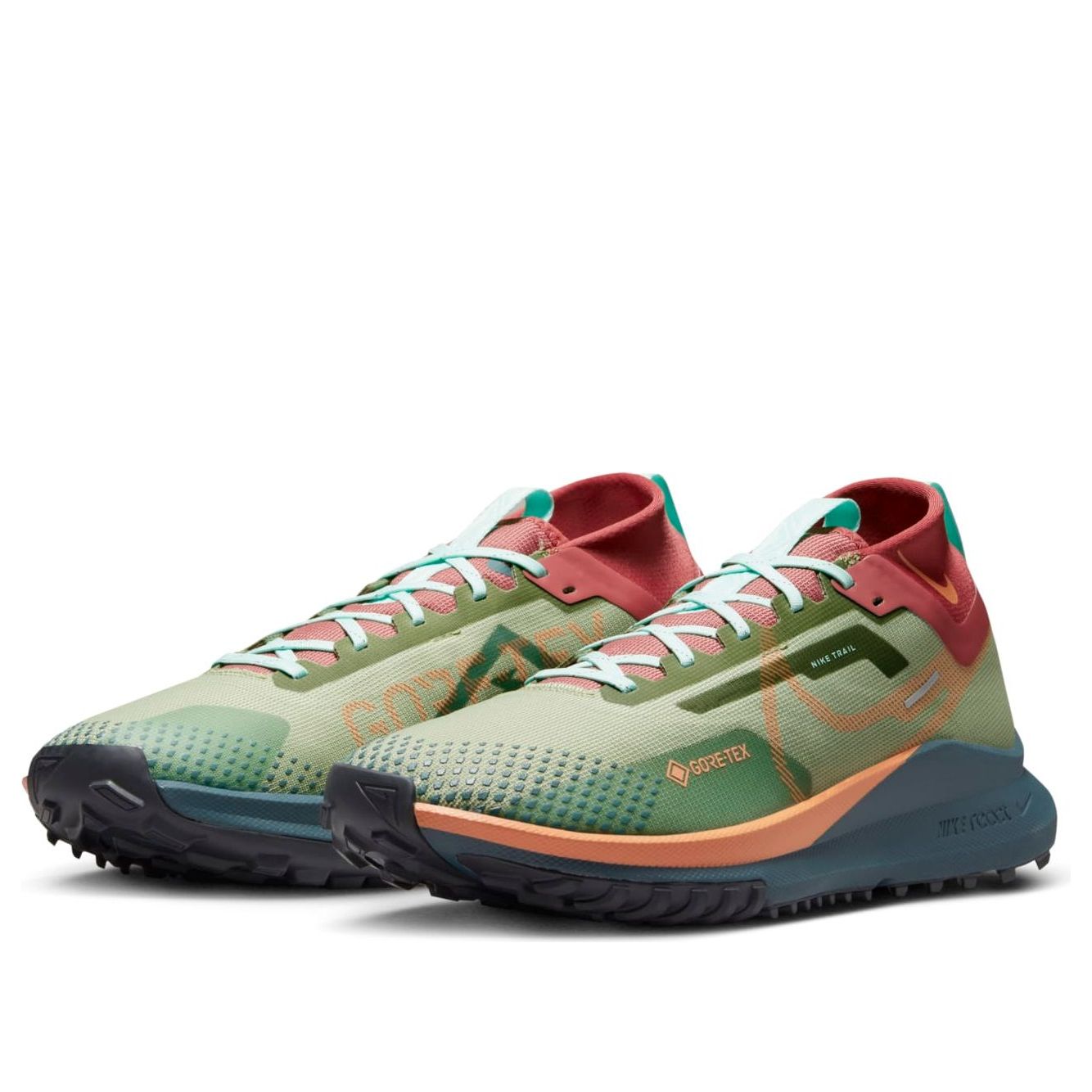 Nike React Pegasus Trail 4 GTX 'Alligator Orange Trance' DJ7926-300