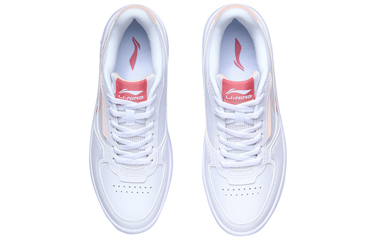 (WMNS) Li-Ning Classic Cushion 'White Red' AGCR198-2