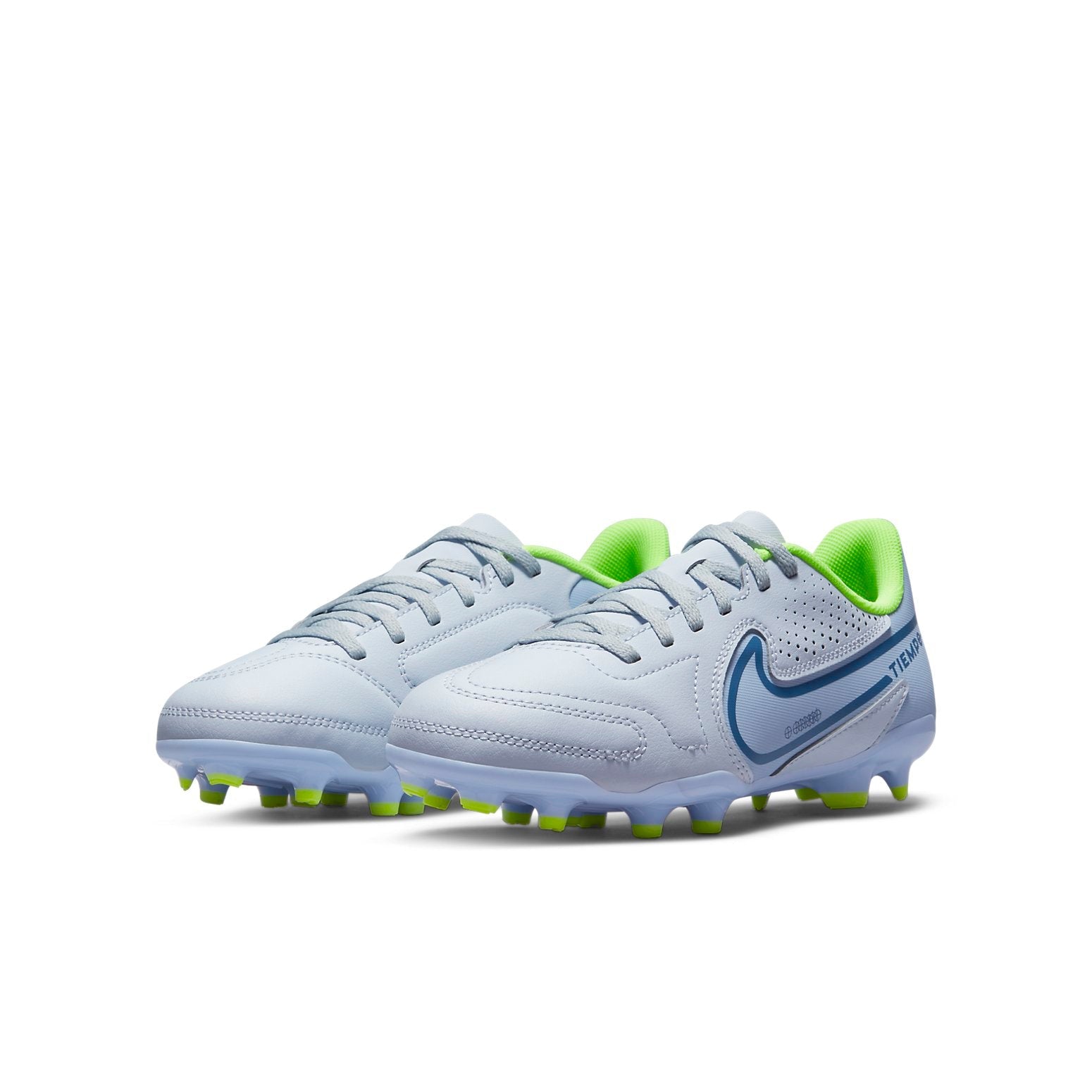 (GS) Nike Tiempo Legend 9 Club MG 'Grey Light Marine' DA1331-054