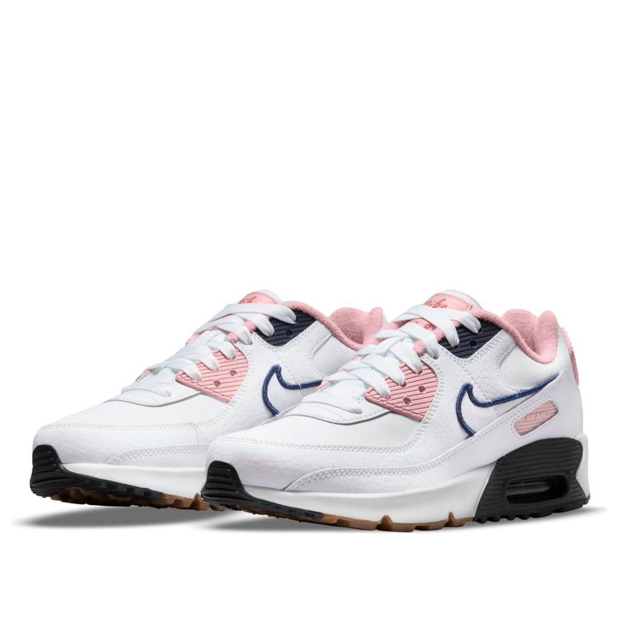 (GS) Nike Air Max 90 Leather SE 'White Pink Glaze' DB0472-100